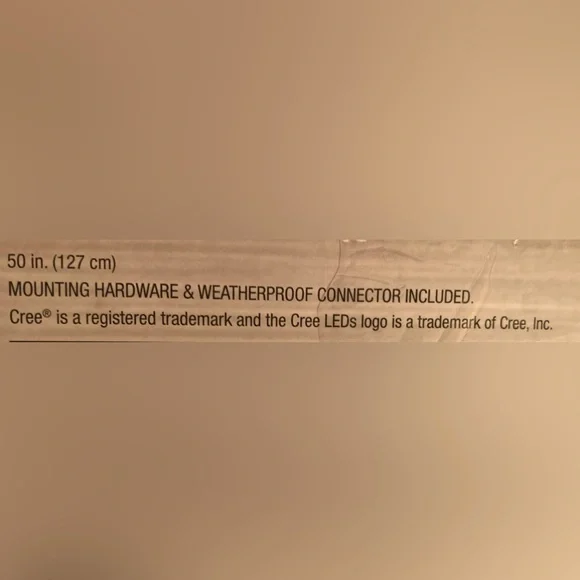 50” CAB-FIT SINGLE ROW LIGHT BAR - Picture 7 of 8